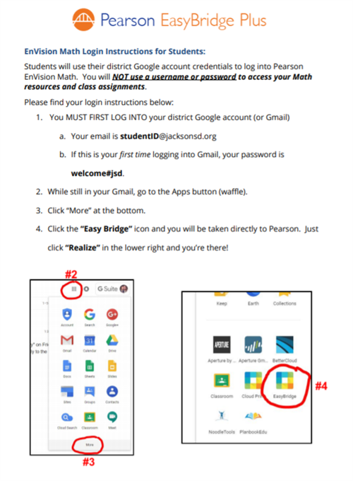 Pearson EasyBridge Plus Login 